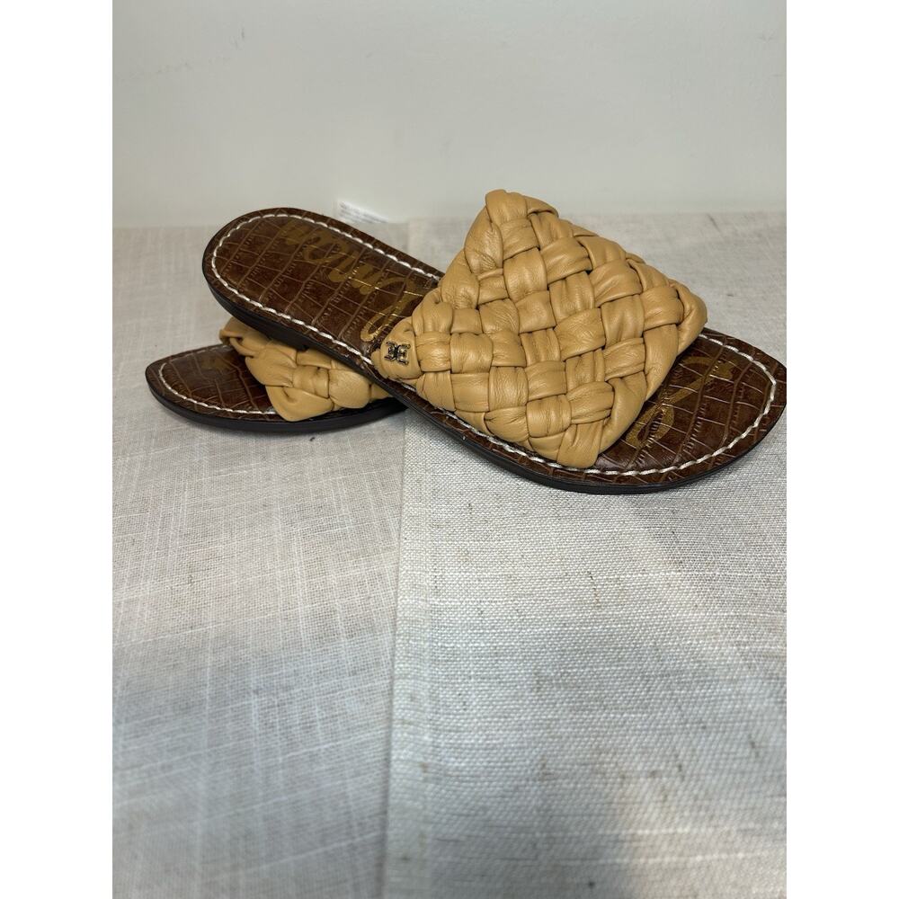 Sam Edelman Brown Woven Sandals Size 6.5